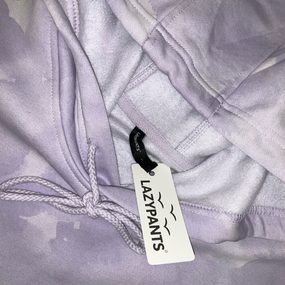 LazyPants Women's Hoodie Fleece Oversized Size Large NWT - Picture 4 of 12